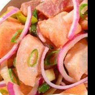 Ceviche de salmão